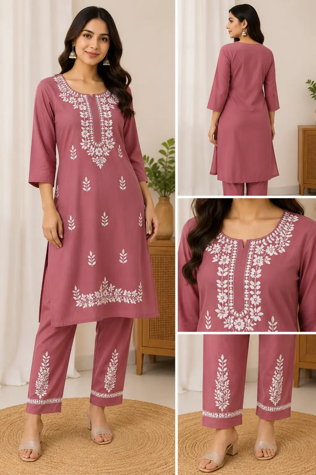 Kurti Set Rose Mauve